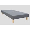 Sommier Tapissier Gris